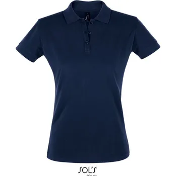Pánská móda SOL's Collection Polokošile Perfect Women, piqué, krátká rukáv, dámská COT25113529003-french navy L Navy french
