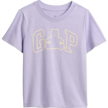 Dívčí tričko Dětské tričko GAP V-DB SS GR T 12-18M Fialová, Žlutá