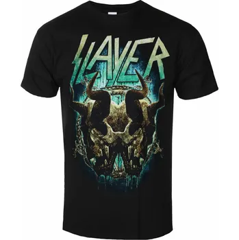 Pánské oblečení Tričko metal pánské Slayer - Daemonic Twin BL - ROCK OFF - SLAYTEE76MB - XXL