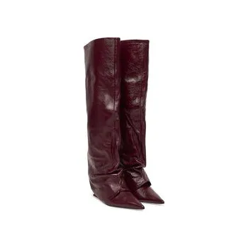 Dámské kozačky Kozačky Naked Wolfe Stated Bordó 40