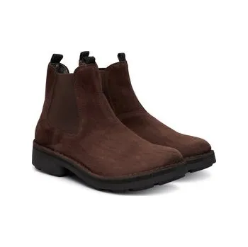 Pracovní obuv Kotníková obuv s elastickým prvkem Fly London Nollfly P211127004 Hnědá 43