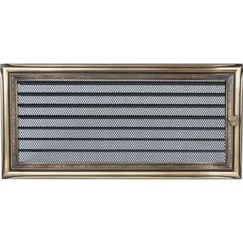 Větrací mřížka Ozdobná mřížka výdechová Kratki hnědá