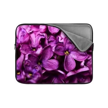 pouzdro na notebook Obal na notebook Fialové květy: 13" (cs, Sablio)