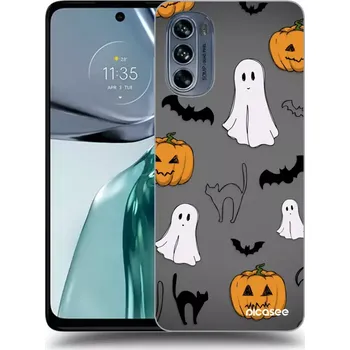 Pouzdro na mobilní telefon Picasee silikonový průhledný obal pro Motorola Moto G62 - Spooky crew