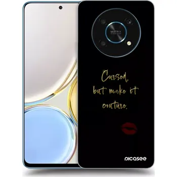 Pouzdro na mobilní telefon Picasee silikonový průhledný obal pro Honor Magic4 Lite 5G - Cursed