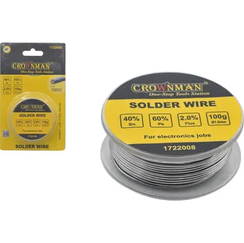 Sada nářadí CROWNMAN Cín 100g CM-1722008