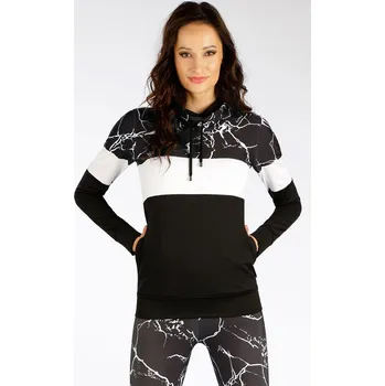 Dámská mikina Dámská funkční mikina LITEX s kapucí černá Velikost: S