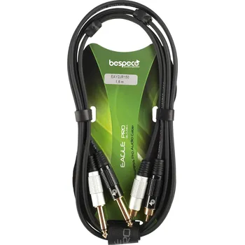 Audio kabel Bespeco EAY2JR150 + prodloužená záruka 3 roky