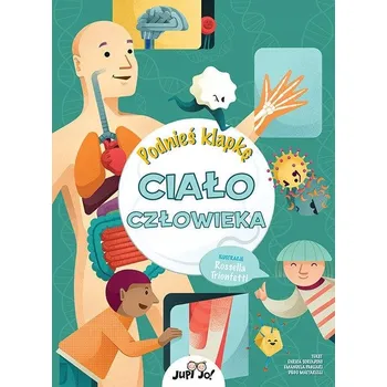 Encyklopedie Edukacyjna książeczka dla dzieci Ciało człowieka anatomia atlas podręczniki atlas anatomiczny dla dzieci ilustrowana encyklopedia dla dzieci edukacyjna książeczka dla dzieci obrazkowy atlas anatomia encyklopedia dla dzieci ilustrowany atlas edukacyjny edu