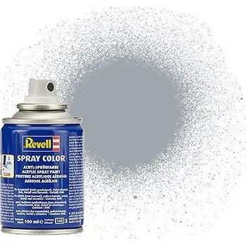 Barva ve spreji - 34190 metalická stříbrná (silver metallic)(Revell 100ml)