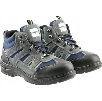 Pracovní obuv Pracovní boty kotníkové ochranné vyztužené šedé 40
