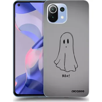 Pouzdro na mobilní telefon Picasee silikonový průhledný obal pro Xiaomi 11 Lite 5G NE - Ghost