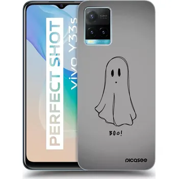 Pouzdro na mobilní telefon Picasee silikonový průhledný obal pro Vivo Y33s - Ghost