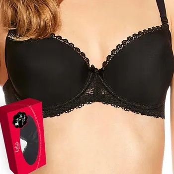 Podprsenka Esotiq push-up podprsenka černá velikost 95C