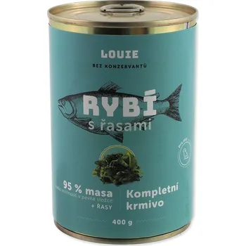 Krmivo pro psa Louie Konzerva rybí s řasami