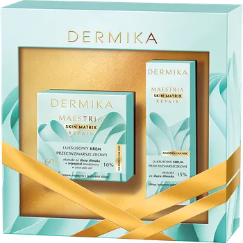 Dermika MAESTRIA sada: krém proti vráskám 60+, 50 ml + sérum proti vráskám, 30 ml