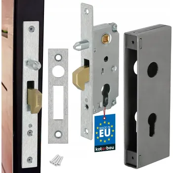 SADA HÁKOVÝ ZÁMEK PZ PRO POSUVNÉ BRÁNY A VRATA GARÁŽE F30 + POUZDRO