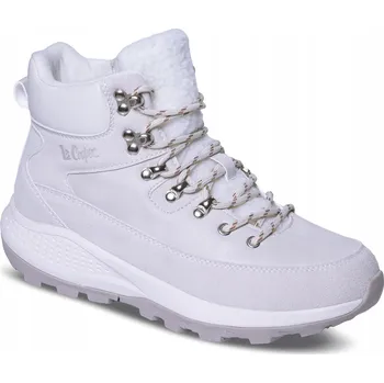 Dámské tenisky Dámské kotníkové boty Lee Cooper LCJ-24-03-3071L BÉŽOVÉ béžová EKO KŮŽE VEL. 37