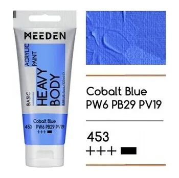 Vodová barva Akrylová barva Meeden 100ml – 453 Cobalt Blue