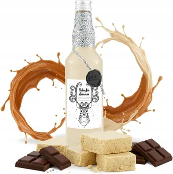 Sklenice VÁNOČNÍ LÁHEV LIHOVINY 500ml NA LIKÉR NEBO DOMÁCÍ VÍNO