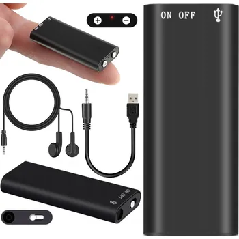 IP kamera MINI DIKTAFON PENDRIVE ODPOČÍVÁNÍ AKTIVOVANÉ HLASEM 8GB MALÝ