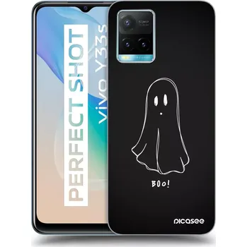 Pouzdro na mobilní telefon Picasee silikonový průhledný obal pro Vivo Y33s - Ghost 2