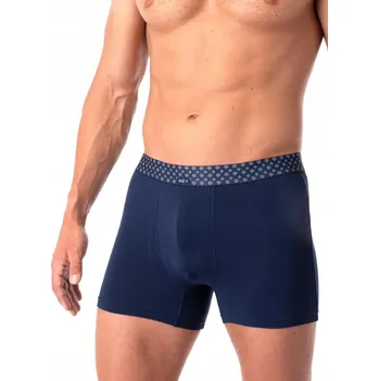 Boxerky KEY PÁNSKÉ BAMBUSOVÉ BOXERKY MXH 231 L tmavě modrá