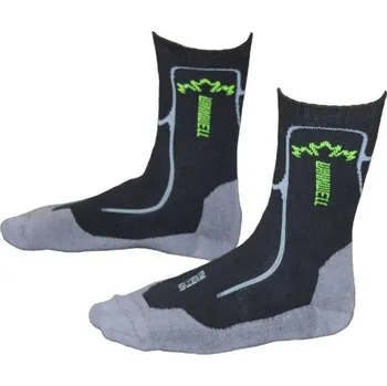 Pánské ponožky Sportovní ponožky WINNWELL PONOŽKY WINNWELL 28-30 Černá, Šedá, Světle zelená