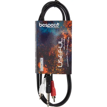 Audio kabel Bespeco ULG150 + prodloužená záruka 3 roky