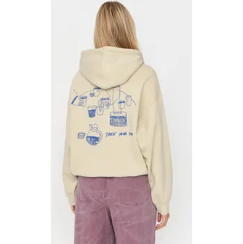 Pánská mikina OBEY Time Baggy Relaxed HD (sand) XS, béžová