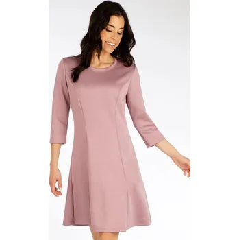 Dámské šaty Dámské šaty LITEX s 3/4 rukávem růžové Barva: 710, Velikost: M