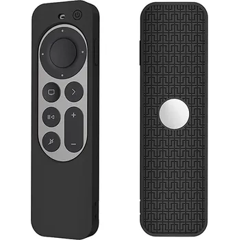Gadget Kryt / obal pro ovladač Apple TV 4K 2021 / 7.gen 2022 - silikonový - černý