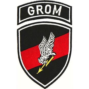 Nášivka Nášivka na suchý zip GROM, sada 2 prvků