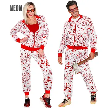 Karnevalový kostým Krvavá tepláková souprava - XXL