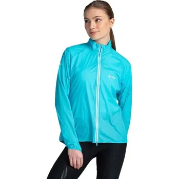 Dámská cargo bunda Dámská lehká běžecká bunda KILPI TIRANO 46 Světle modrá, Stříbrná