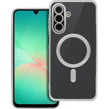 Náhradní kryt pro mobilní telefon Pouzdro Cover Electro Mag Cover s MagSafe Samsung Galaxy A26 Silver