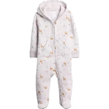 Dětský overal GAP V-FASH LOGO FTD 1PC 6-12M Fialová, Mix