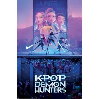 Plakát Pyramid International K-Pop Demon Hunters Key Art 61 x 91,5 cm