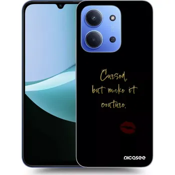 Pouzdro na mobilní telefon Picasee silikonový průhledný obal pro Xiaomi Redmi 15C 4G - Cursed