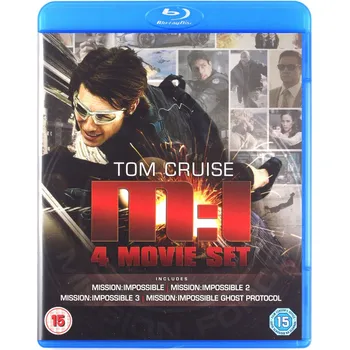Blu-ray film Mission: Impossible - Kwadrylogia | Mission: Impossible - 4 Movie Set Blu-ray disk