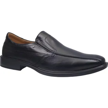 Pánské mokasíny Vycházkové mokasíny, Jomos, Classic Neu, černá: Černá Hladká kůže 33,2 49 G - standardní šíře (27095-27098)