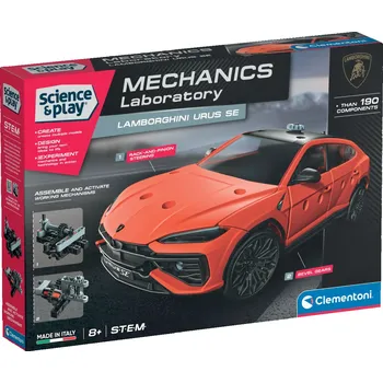 autíčko Clementoni Mechanické laboratórium - Lamborghini Urus SE