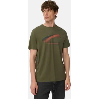 Pánské tričko TRIČKO CAMEL ACTIVE T-SHIRT 1/2 FOREST GREEN