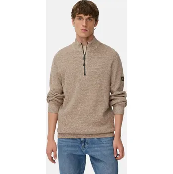 Pánský svetr SVETR CAMEL ACTIVE KNITTED TROYER OATMEAL