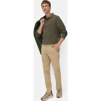 Pánské kalhoty KALHOTY CAMEL ACTIVE CHINO SLIM FIT BEIGE