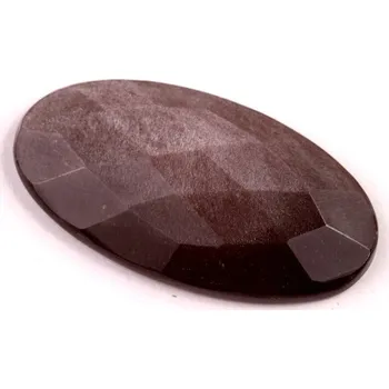 Přírodní kámen Kabošon Broušený Stříbrný Obsidián č.6727 (33x18x5mm)