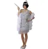Karnevalový kostým Fiestas Guirca 85804 dámský kostým Charleston stříbrný