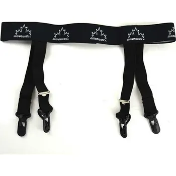 Hokejové podvazky WINNWELL HOKEJOVÉ PODVAZKY BLACK SR XL Černá