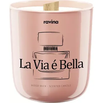 Svíčka Ravina Sójová svíčka La Via é Bella 175 g