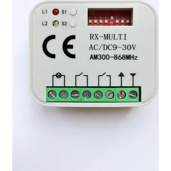 RX GATE externí univerzální rádiový přijímač DO pro brány a vrata